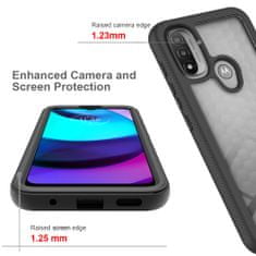 Techsuit Pouzdro Motorola Moto E20 / E30 / E40 Techsuit - Defense360 Pro + ochrana obrazovky, černé