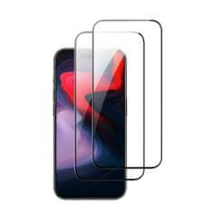 ESR Ochranné Tvrzené Sklo Tempered sklo 2-Pack iPhone 15 Pro Max Black