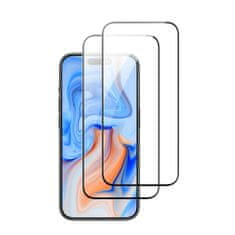 ESR Ochranné Tvrzené Sklo Tempered sklo 2-Pack iPhone 15 Black