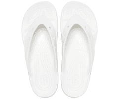 Crocs Classic Platform Flip-Flops pro ženy, 36-37 EU, W6, Žabky, Pantofle, Sandály, White, Bílá, 207714-100