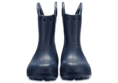 Crocs Handle It Rain Boots pro děti, 29-30 EU, C12, Holínky, Kozačky, Navy, Modrá, 12803-410
