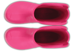 Crocs Handle It Rain Boots pro děti, 33-34 EU, J2, Holínky, Kozačky, Candy Pink, Růžová, 12803-6X0