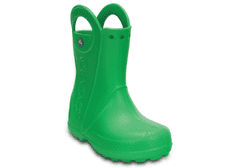 Crocs Handle It Rain Boots pro děti, 27-28 EU, C10, Holínky, Kozačky, Grass Green, Zelená, 12803-3E8