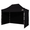 BRIMO Prodejni stanek 2x3m pevná ocelová nůžková konstrukce, černá