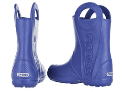 Crocs Handle It Rain Boots pro děti, 23-24 EU, C7, Holínky, Kozačky, Cerulean Blue, Modrá, 12803-4O5