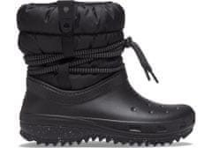 Crocs Classic Neo Puff Luxe Boots pro ženy, 42-43 EU, W11, Sněhule, Zimní Boty, Black, Černá, 207312-001