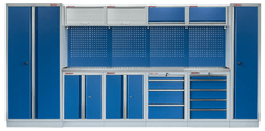 AHProfi Kvalitní PROFI BLUE dílenský nábytek 4235 x 495 x 2000 mm - MTGS1300BB4