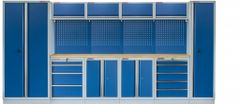 AHProfi Kvalitní PROFI BLUE dílenský nábytek 4235 x 495 x 2000 mm - MTGS1300AA6 Blue