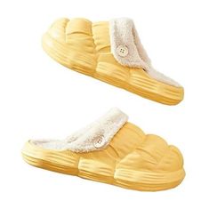 Mormark Teplé, měkké a pohodlné pantofle | SNUGSLIDES Žlutá 36/37
