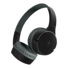 Belkin SOUNDFORM Mini - Wireless On-Ear Headphones for Kids - dětská bezdrátová sluchátka, černá