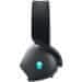 Alienware DELL AW720H/ Dual-Mode Wireless Gaming Headset/ bezdrátová sluchátka s mikrofonem/ černé