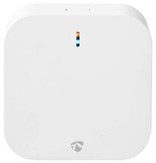 Nedis Wi-Fi chytrá brána/ síťové napájení/ 50 zařízení/ Android & iOS/ Zigbee/ SmartLife/ bílá