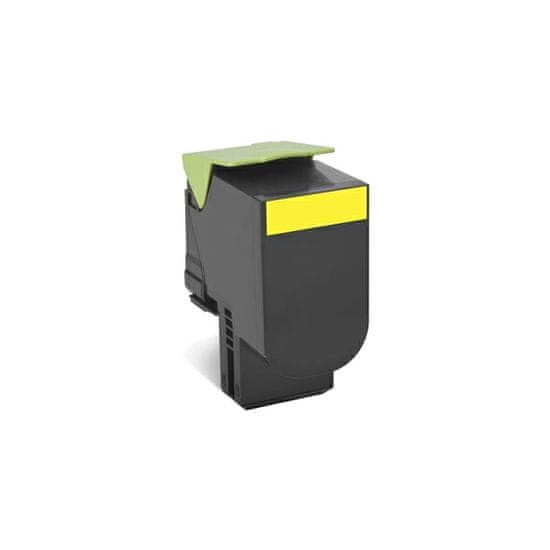 Lexmark 702H Yellow High Yield Return Program Toner Cartridge - 3 000 stran