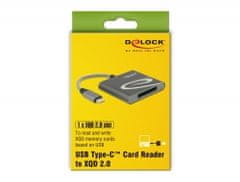 Delock USB Type-C čtečka karet pro paměťové karty XQD 2.0