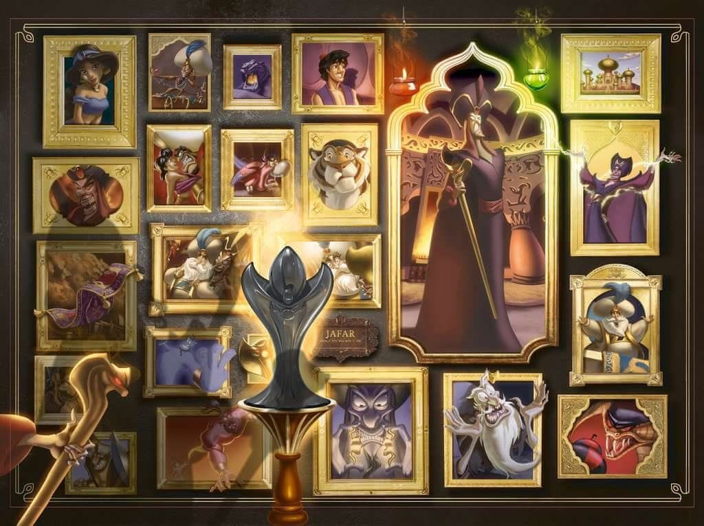 Ravensburger Puzzle Disney Villainous: Jafar 1000 dílků
