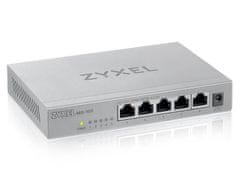 Zyxel MG-105, 5 Ports Desktop 2,5G MultiGig unmanaged Switch