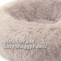 HARLEY® Pohodlný uklidňující pelíšek pro psy a kočky | COMFYDEN Béžová 80 cm