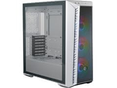 Cooler Master PC skříň MASTERBOX 520 MESH, Midi Tower, bílá