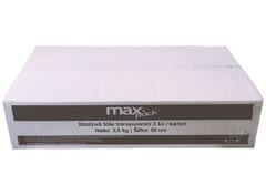 Maxpack strečová fólie 50cm 2,9 kg 23mic - extra silná transparentní 3 ks