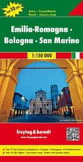 Freytag & Berndt AK 0622 Emilia Romagna, Boloňa, San Marino 1:150 000 / automapa + rekreační mapa