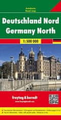 AK 0206 Německo sever 1:500 000 / automapa
