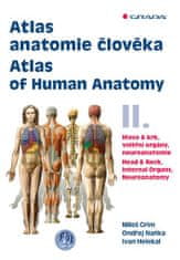 Grada Atlas anatomie člověka II. - Hlava a krk, vnitřní orgány, neuroanatomie / Atlas of Human Anatomy II. - Head and Neck, Internal Organs, Neuronatomy