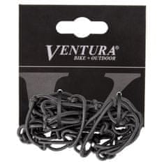 Ventura Síť koše s 8 háky černá