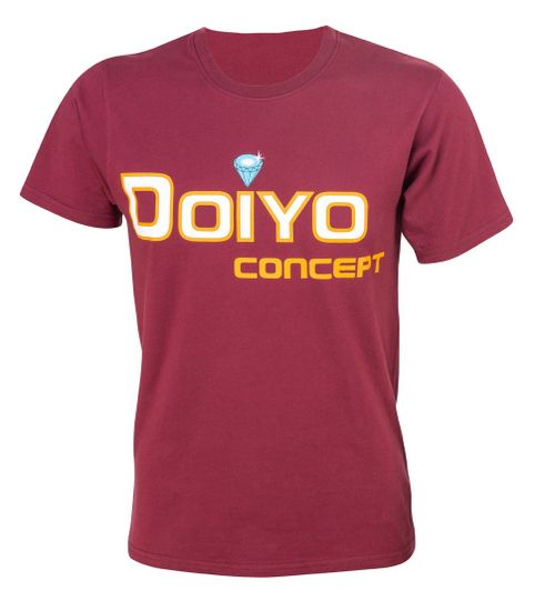 Doyio tričko Logo bordó L
