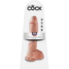 King Cock Realistické dildo 10in. with Balls
