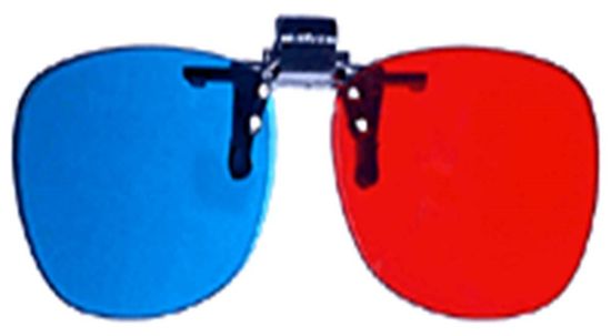 Primecooler PC-AD3 3D GLASS / 3D BRÝLE (red/blue pro dioptrické brýle)