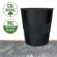 Leitz Ekologický odpadkový koš RECYCLE 15l, černý