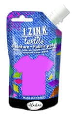 Aladine Textilní barva IZINK Textile - světle růžová, 80 ml