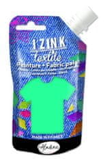 Aladine Textilní barva IZINK Textile - světle tyrkysová, 80 ml