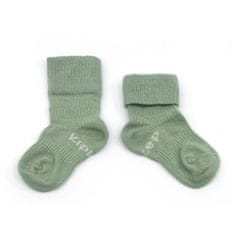 KipKep Dětské ponožky Stay-on-Socks 6-12m 2páry Calming Green