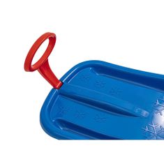 Baby Mix Sáňkovací kluzák s pohyblivým madlem SNOW ARROW 74 cm modrý