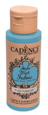 Cadence Textilní barva Style Matt Fabric - tyrkysová / 50 ml