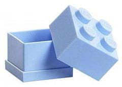 LEGO Úložný box Mini 4 - světle modrý