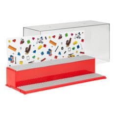 LEGO Herní a sběratelská skříňka ICONIC - červená