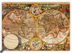Obraz dřevěný: Antique Maps, 485x340