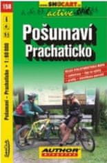 MAPA cyklo Pošumaví,Prachaticko,158