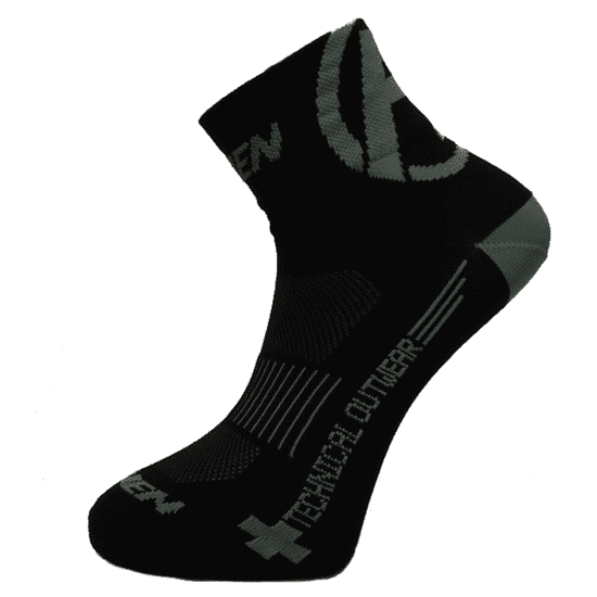 Haven Ponožky LITE SILVER NEO 2páry černo/šedé - 10-12