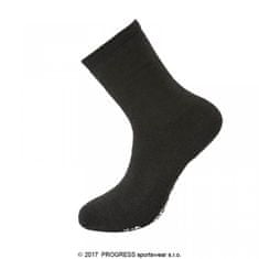 Progress Ponožky MANAGER merino černé - 9-12
