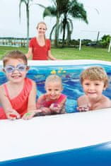 Bestway Nafukovací bazének 3D, 2,62m x 1,75m x 51cm