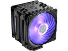 Cooler Master CPU chladič HYPER 212 s LGA1700, RGB, černý