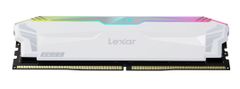 Lexar ARES DDR5 32GB (kit 2x16GB) UDIMM 6400MHz CL32 XMP 3.0 - RGB, Heatsink, bílá