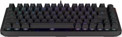 4DAVE Endorfy herní klávesnice Thock 75% Red / RGB / red sw. / drátová / CZ / SK layout / zkrácená /černá