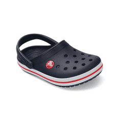Crocs Crocband Clogs pro děti, 29-30 EU, C12, Pantofle, Dřeváky, Navy/Red, Modrá, 204537-485