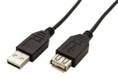 Goobay Kabel USB 2.0 A-A 30 cm prodlužovací, černý