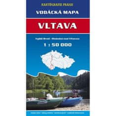MAPA Vodácká - Vltava/Vyšší Brod - Hluboká nad Vltavou/1:50 tis.
