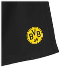 FotbalFans Plavky Borussia Dortmund, černé, vnitřní síťovina, polyester | L